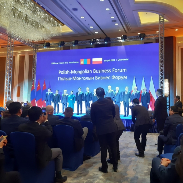 The Polish-Mongolian Business Forum in Ulaanbaatar