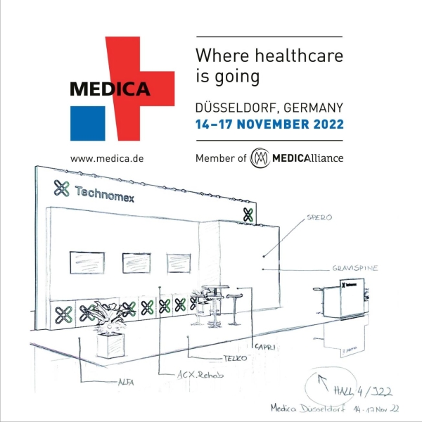 Technomex is back at MEDICA!