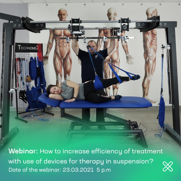 Webinar – How to increase efficiency of treatment with use of devices for therapy in suspension?